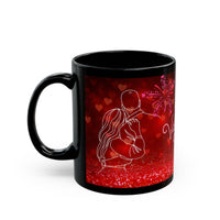 Be My  Valentine!!!  Black Mug