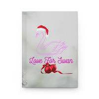 Love for Swan Hardcover Journal Matte