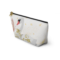 Swan  Accessory Pouch w T-bottom