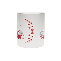 Love  is  ...!  Metallic Mug (Silver)