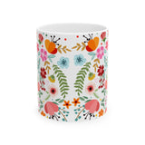 Flower Ceramic Mug