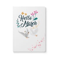 Hello March Softcover Journal