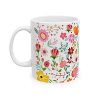 Flower Ceramic Mug