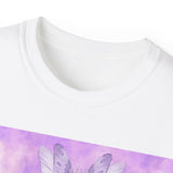 Lilac with Swan Unisex Ultra Cotton Tee