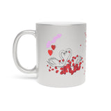 Love  is  ...!  Metallic Mug (Silver)