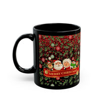 Merry Christmas Black Mug