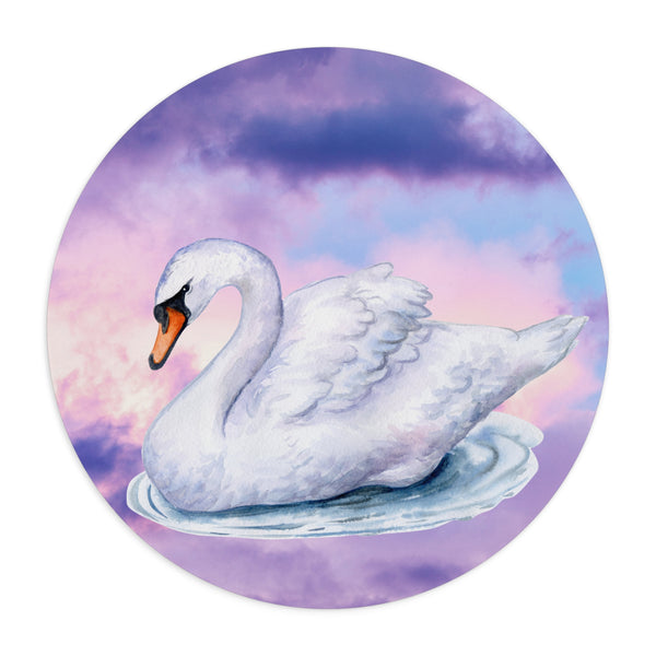 Swan  Mouse Pad