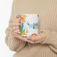 Take it easy with swan Ceramic Mug