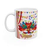 Crazy Carnival Ceramic Mug 11oz