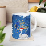 Merry Christmas with a Swan