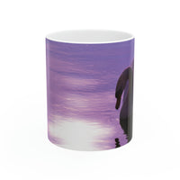 Swan on Lake Ceramic Mug 11oz