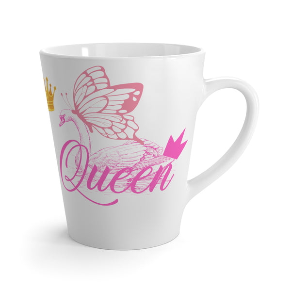 Queen Swan Latte Mug