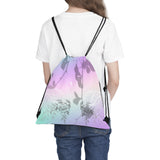 Swan  Outdoor Drawstring Bag