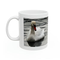 Swan on Lake Ceramic Mug 11oz