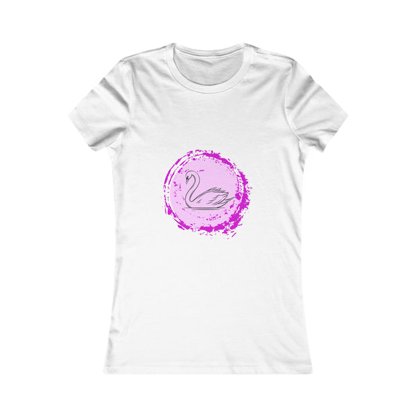 Swans in circle Women's Favorite Tee