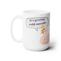 Coffee or Soup Swan Ceramic Mug 15oz