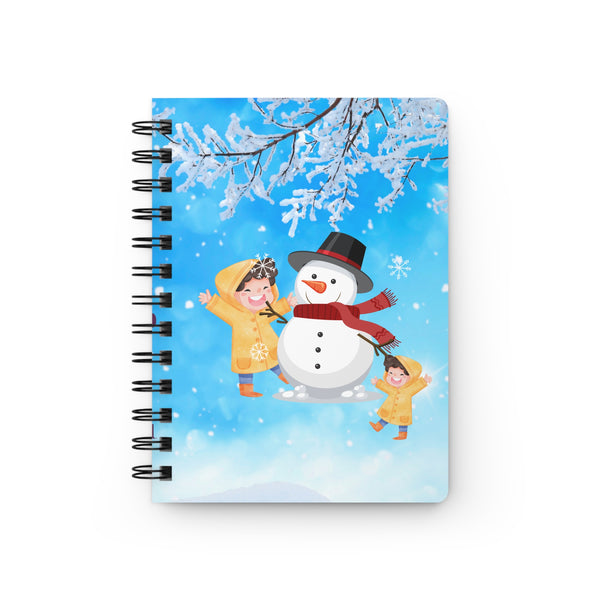 Hello  Winter Spiral Bound Journal