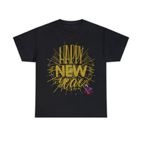 Happy New Year Unisex Heavy Cotton Tee