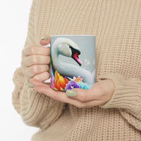 Swan Ceramic Mug