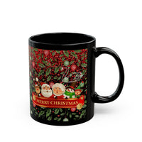 Merry Christmas Black Mug