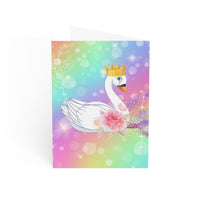 Swan  Greeting Cards