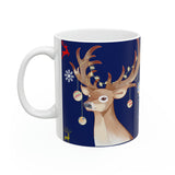 Christmas White Ceramic Mug