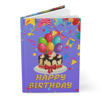 Happy Birthday Hardcover Journal Matte