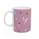 Fairy with Swans mug