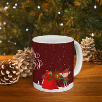 Merry Christmas Ceramic Mug 11oz