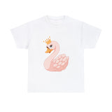 Pink Swan Unisex Heavy Cotton Tee