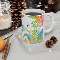 Take it easy with swan Ceramic Mug