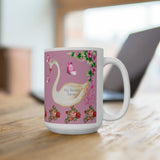 My Beauty swan Ceramic Mug 15oz