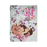 Happy Mother's Day Soft Polyester Blanket