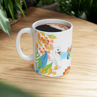 Take it easy with swan Ceramic Mug