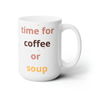 Coffee or Soup Swan Ceramic Mug 15oz