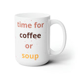 Coffee or Soup Swan Ceramic Mug 15oz