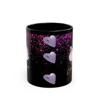 Swan love you Black Mug