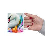 Swan Ceramic Mug