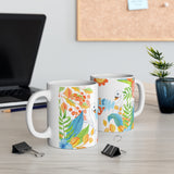 Take it easy with swan Ceramic Mug