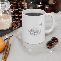 Wonderfull Swan White Mug