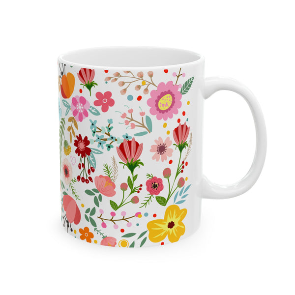 Flower Ceramic Mug