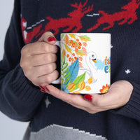 Take it easy with swan Ceramic Mug