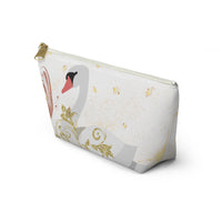 Swan  Accessory Pouch w T-bottom