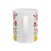 Flower Ceramic Mug