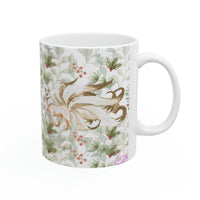 Fox in the Wood White Ceramic Mug