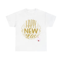 Happy New Year Unisex Heavy Cotton Tee