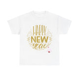 Happy New Year Unisex Heavy Cotton Tee