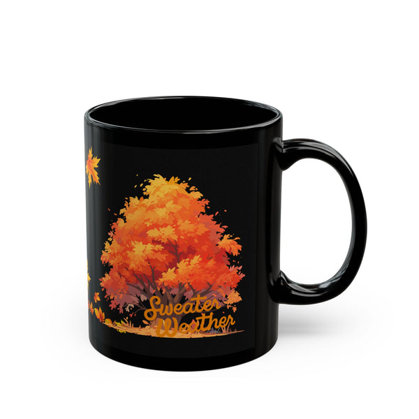 Sweet Weather Black Mug