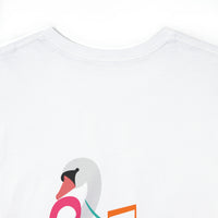 Turn off... swan Unisex Heavy Cotton Tee