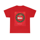 Christmas Swans Unisex Heavy Cotton Tee